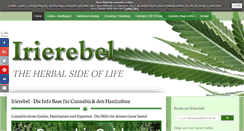 Desktop Screenshot of irierebel.com