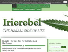 Tablet Screenshot of irierebel.com